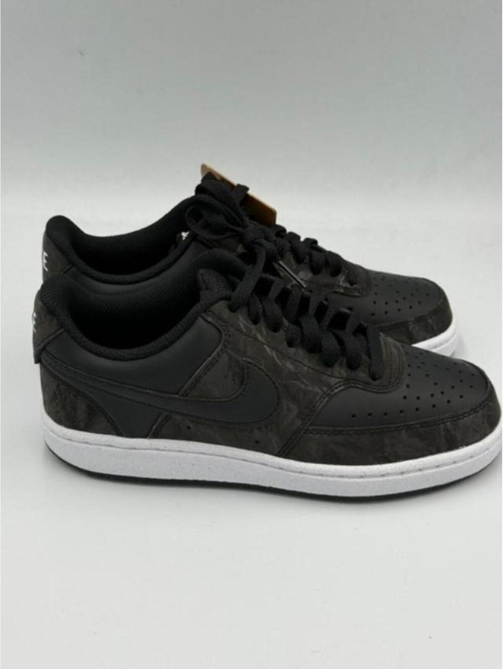 Nike Court Vision Low Black/White Sneakers Youth 5.5 W7